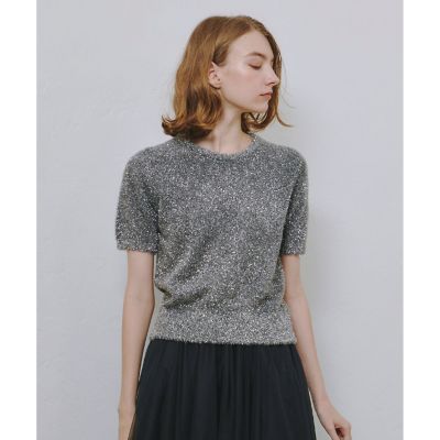 ショートシャギーラメプルオーバー | allureville (Women