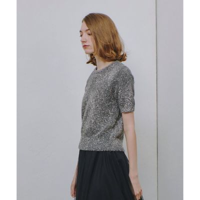 ショートシャギーラメプルオーバー | allureville (Women