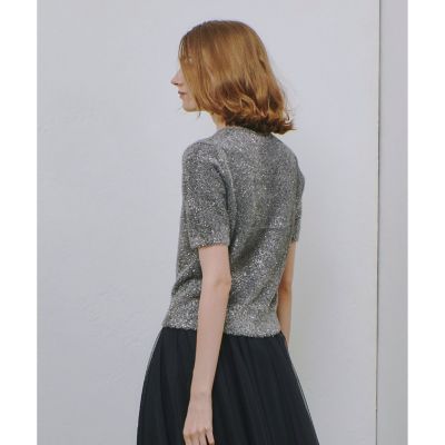 ショートシャギーラメプルオーバー | allureville (Women