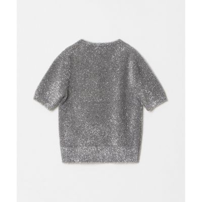 allureville / アルアバイル ショートシャギーラメプルオーバー ショートシャギーラメプルオーバー|allureville OFFICIAL SITE