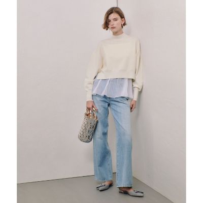 allureville / アルアバイル セットシアーペプラムプルオーバー セットシアーペプラムプルオーバー | allureville (Women