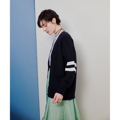 Ｃ／ＡＣバルキーラインカーディガン