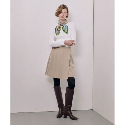 リブキリカエデザインプルオーバー | allureville (Women