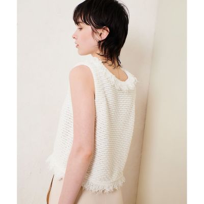 ミックスツイードジレプルオーバー|allureville OFFICIAL SITE