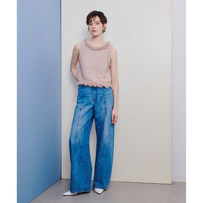 ミックスツイードジレプルオーバー | allureville (Women