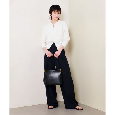 布帛コンビニットブルゾン