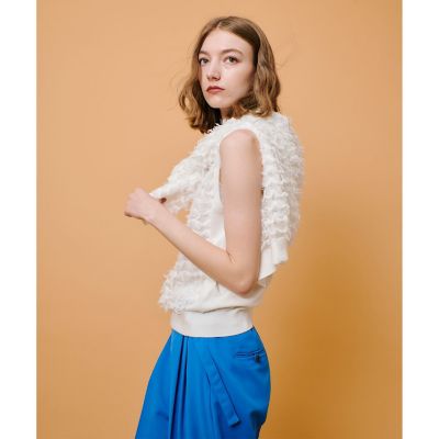 アルアバイル　シアーカットジャガードカーディガン￥28,600 （税込） trim_ofalv_item91f6d7e6f04011e