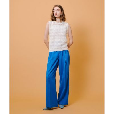 アルアバイル★シアーカットジャガードプルオーバー★ホワイト★新品★アローズ シアーカットジャガード プルオーバー | allureville (Women