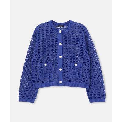 フィッシュネットニットジャケット