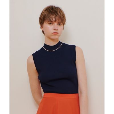 ＜allureville (Women)＞バック釦プルオーバー
