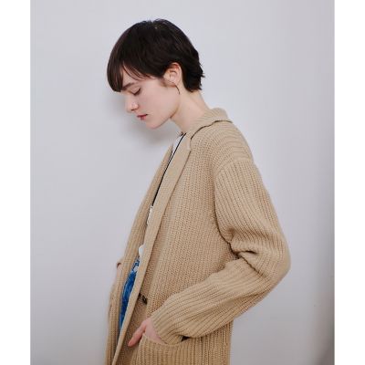 アルアバイル allureville ウールコート　M.L ビーバースタンドカラーコート|allureville OFFICIAL SITE