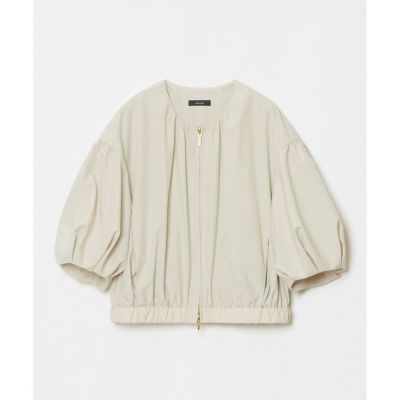 マットタフタショートブルゾン | allureville (Women