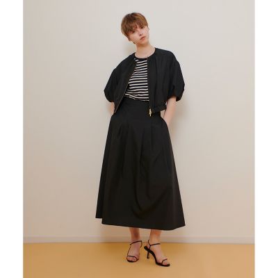 マットタフタショートブルゾン | allureville (Women)/アルアバイル