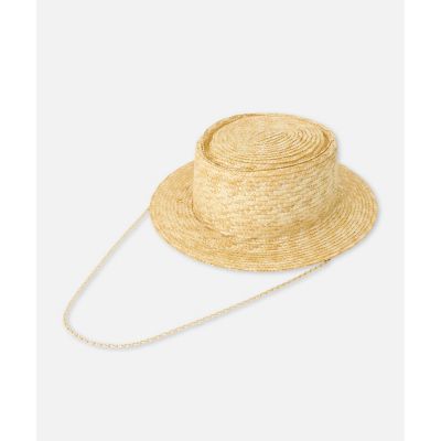 ＜allureville (Women)＞ＣＨＡＩＮ　ＨＡＴ