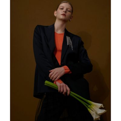 バックレイヤードジャケット | allureville (Women