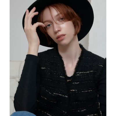 ＜allureville (Women)＞ジオリカツィードフリンジジレ