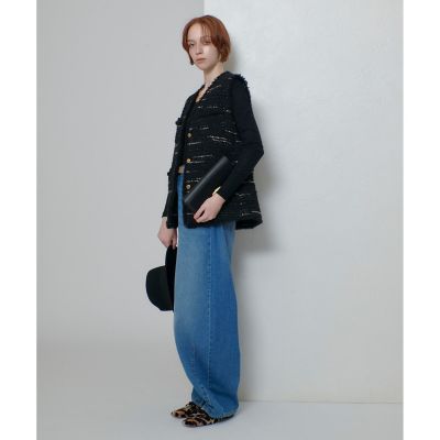 エブール フリンジツィードジレ（36） ebure/エブール｜新作入荷！ 秋