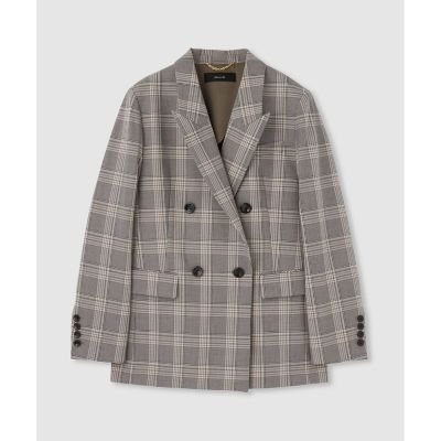 allureville (Women)/アルアバイル TRストレッチダブルジャケット 88ブラウン コート・ジャケット【三越伊勢丹/公式】