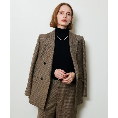 CHIC TWEEDダブルジャケット | allureville (Women