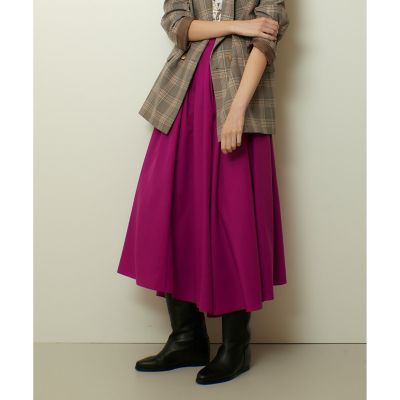 【新品タグ付き】2025AW✨️タイプライター イレギュラー ヘム スカート 濃紺 タイプライターイレギュラーヘムスカート | allureville (Women