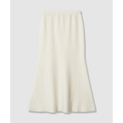 ＜allureville (Women)＞ウール混Ｗフェイスナローマーメイドスカート