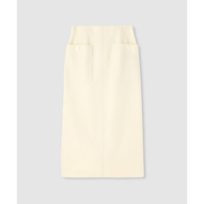 ＜allureville (Women)＞◇カラーメルトンボタン付タイトスカート