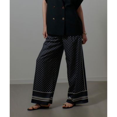 見逃し厳禁！おトクな パネルドットプリントパンツ | allureville (Women パンツ