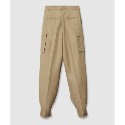 オーガニックコットンギャバカーゴパンツ | allureville (Women