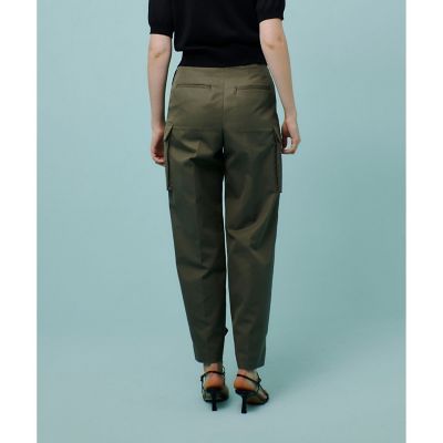 オーガニックコットンギャバカーゴパンツ | allureville (Women