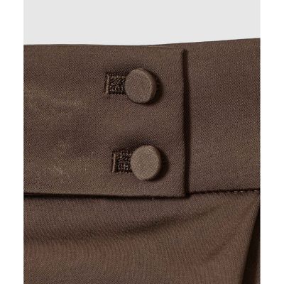 極美品！ アーカイブ 丸文字ロゴ テーパードパンツ イトキンSサイズ 【4サイズ展開】美シルエットテーパードパンツ