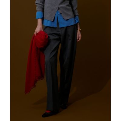 ＜allureville (Women)＞ドライウールカーブライントラウザー