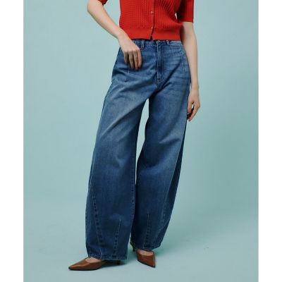 セミバギーデニムパンツ | allureville (Women)/アルアバイル | 三越