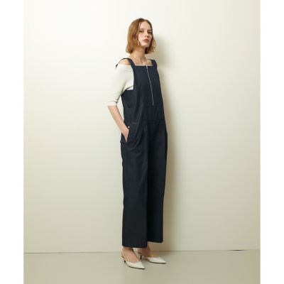 ＜allureville (Women)＞リジッドデニムライクオールインワン