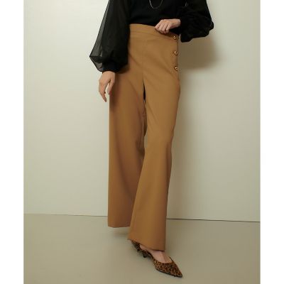 ＜allureville (Women)＞ホローツイルマリンパンツ