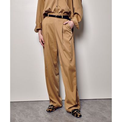 ＜allureville (Women)＞フィブリルタックパンツ