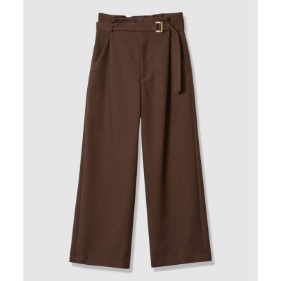 ウールライクフランネルヨークレスパンツ | allureville (Women