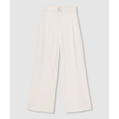 ＜allureville (Women)＞シェルタリングタックワイドパンツ