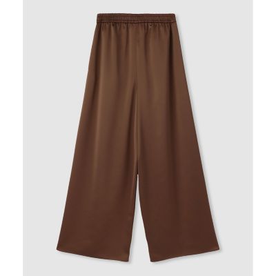 アルアバイル　allureville　サテンイージーパンツ　サイズ１　美品 allureville(アルアバイル)｜サテンイージーパンツ/ベージュ の