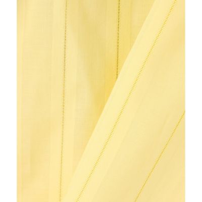 カラミストライプ切替ブラウス