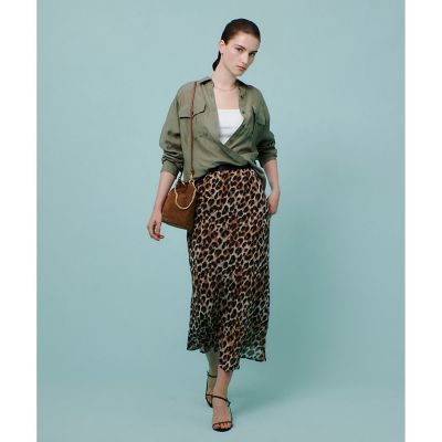シアーリネン混サファリシャツ | allureville (Women