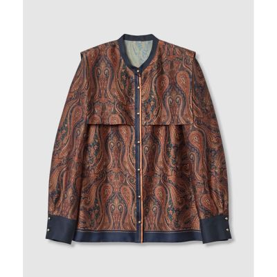 OFFICINAペイズリープリントブラウス | allureville (Women