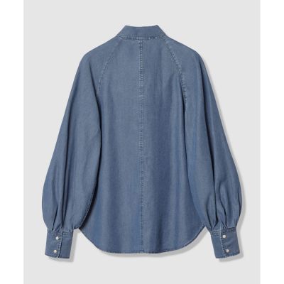 デニムボウブラウス | allureville (Women)/アルアバイル | 三越伊勢丹