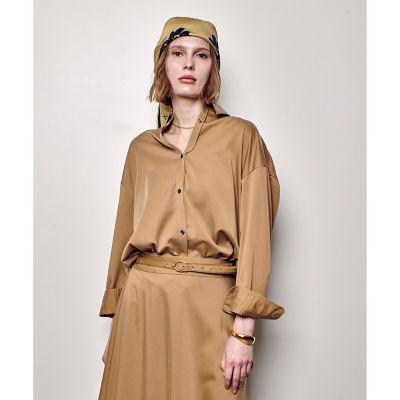 フィブリルカシュクールシャツ | allureville (Women)/アルアバイル