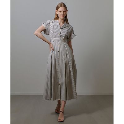 allureville (Women)/アルアバイル ストライプドレス 01ホワイト ワンピース・ドレス【三越伊勢丹/公式】