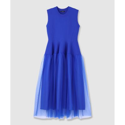 ＜allureville (Women)＞ドッキングタックフレアワンピース