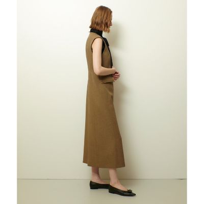 ツィードライクロングジレワンピース | allureville (Women