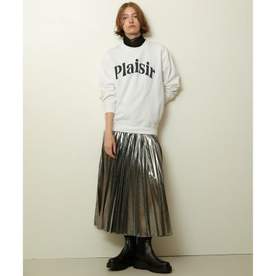 【新品•未使用】【定価17600円】VOILÀロゴ入りホワイトスウェット 新品•未使用】【定価17600円】VOILÀロゴ入りホワイトスウェット