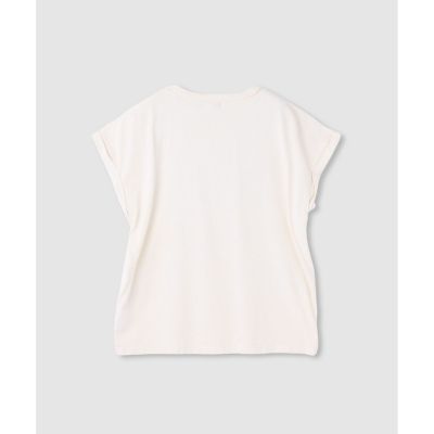 ピグメントダイターンバックスリーブ　Ｔ