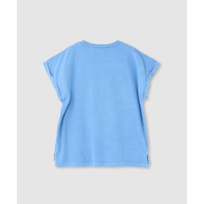 ピグメントダイターンバックスリーブ　Ｔ