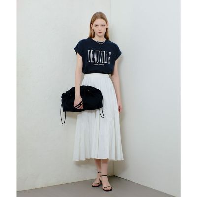 ピグメントダイターンバックスリーブ　Ｔ
